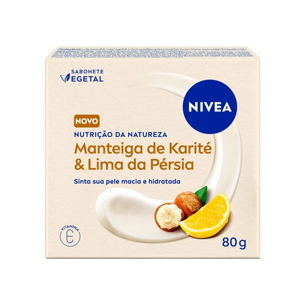 Sabonete NIVEA Manteiga de karité e Lima 80g