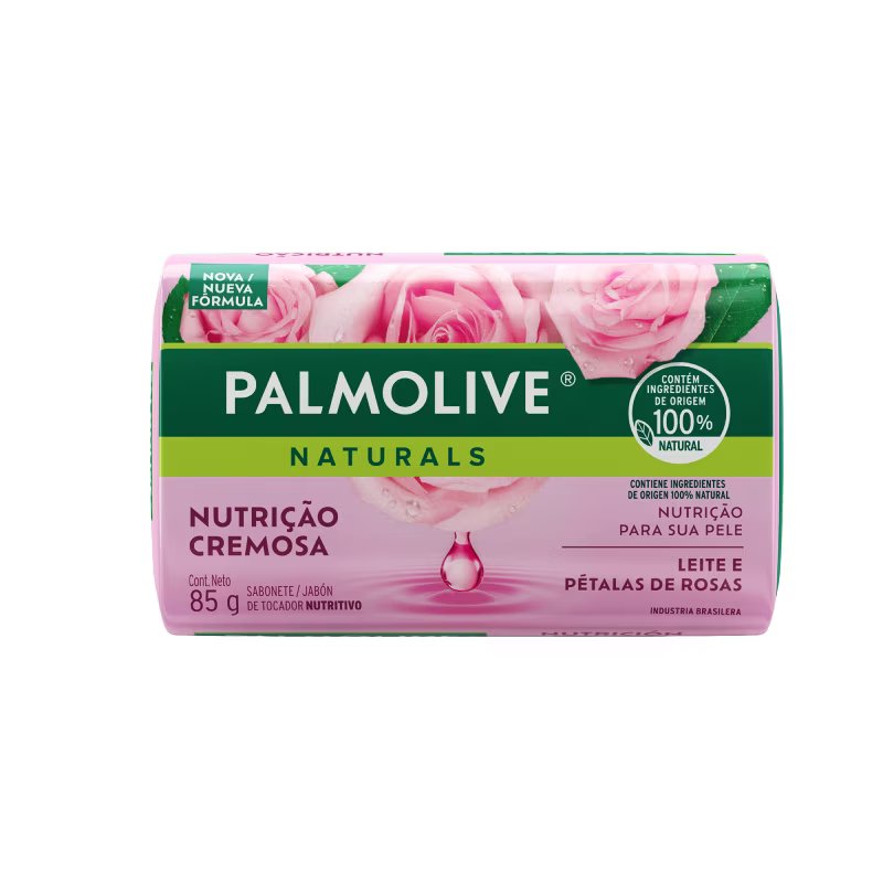 Sabonete PALMOLIVE Leite e Rosas 85g
