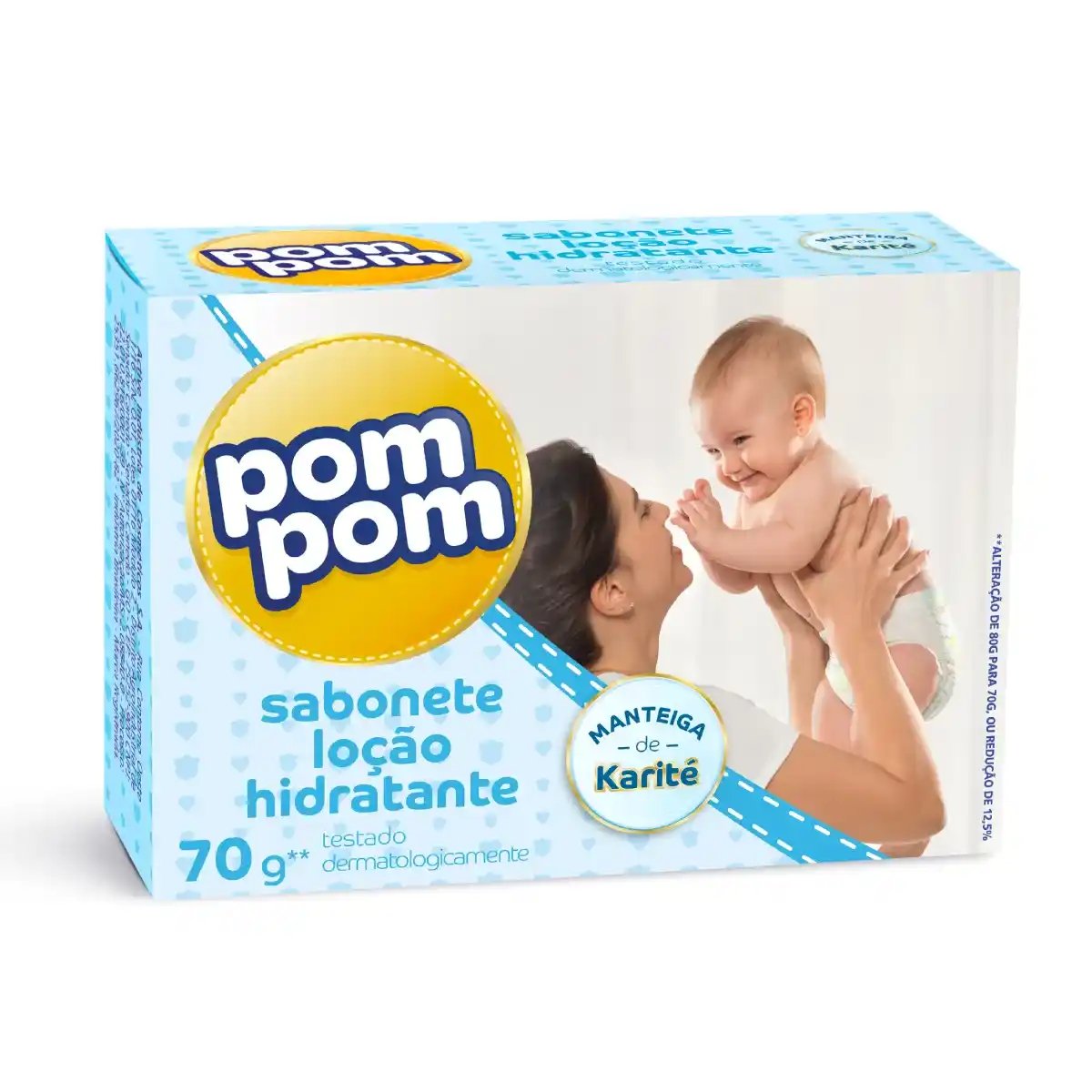 Sabonete POMPOM Hidratante 70g