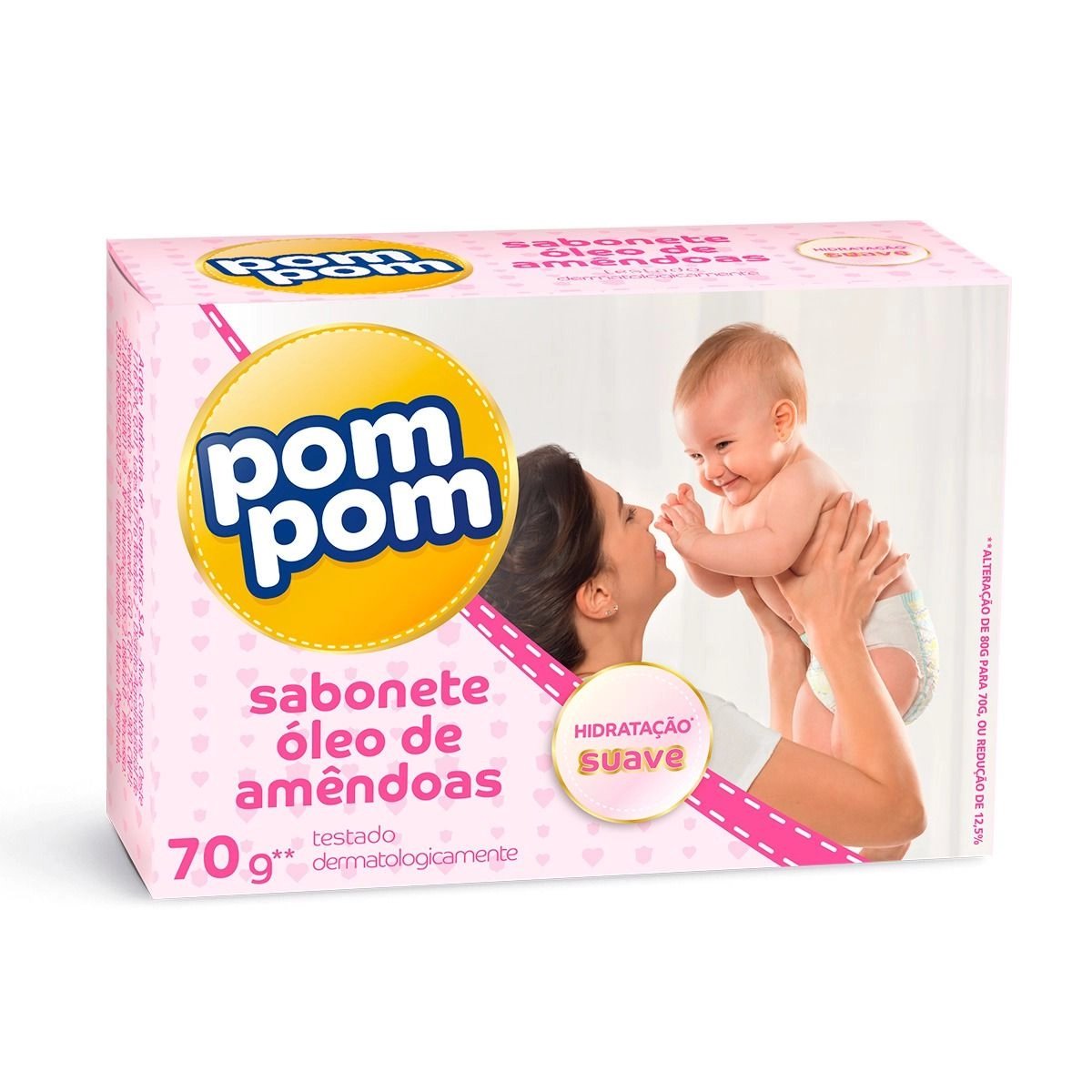 Sabonete POMPOM Óleo de amêndoas 70g