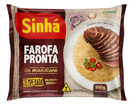 FAROFA PRONTA SINHA 250G