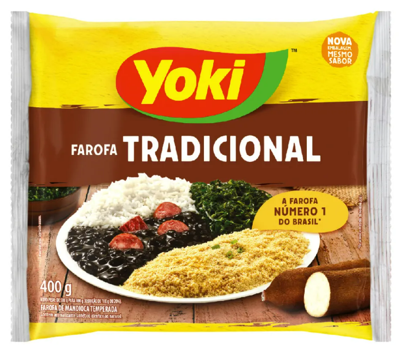 FAROFA PRONTA YOKI 400G