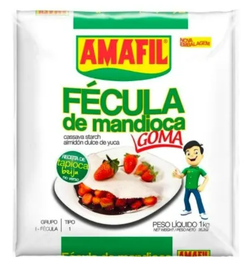 FECULA MANDIOCA AMAFIL 1KG