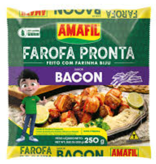FAROFA AMAFIL BACON 250G