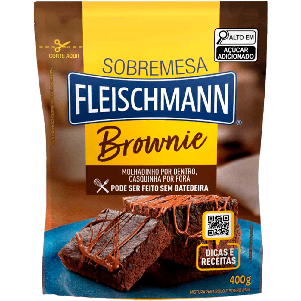 MISTURA P/ BOLO BROWNIE 400G UND