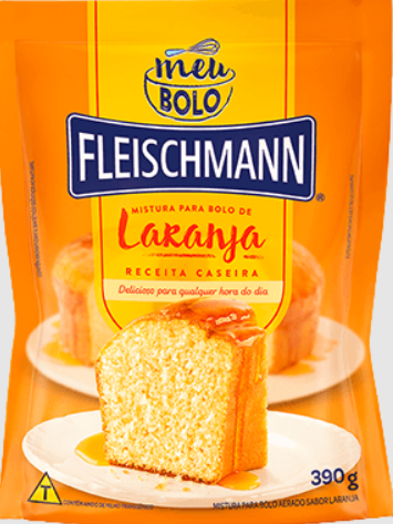 MISTURA P/ BOLO LARANJA 390G UND