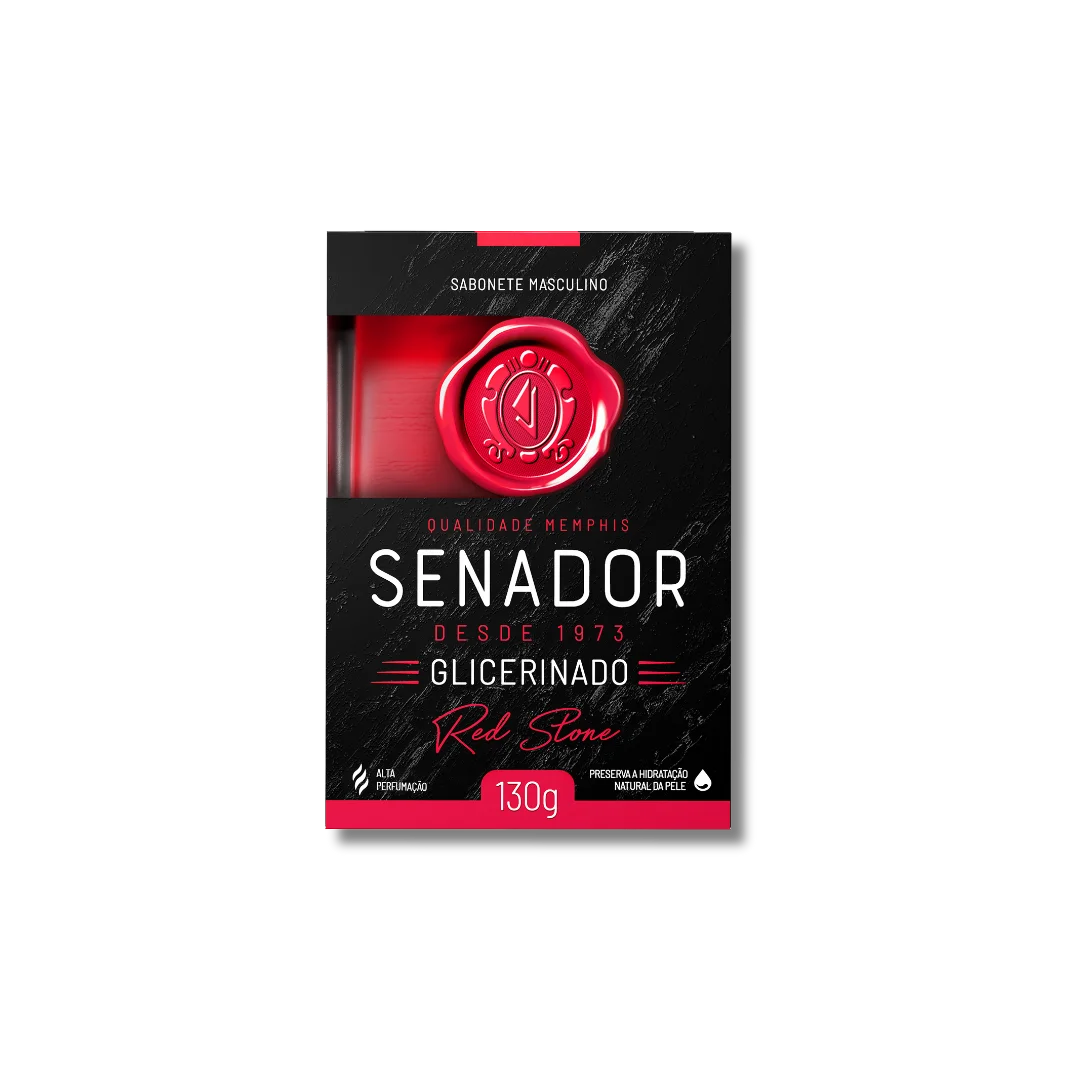 Sabonete SENADOR Red Stone 130g
