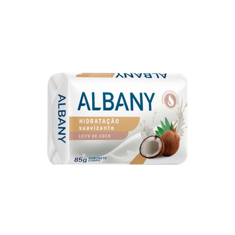 Sabonete ALBANY Leite de coco 85g