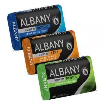 Sabonete ALBANY Homem laranja 85g