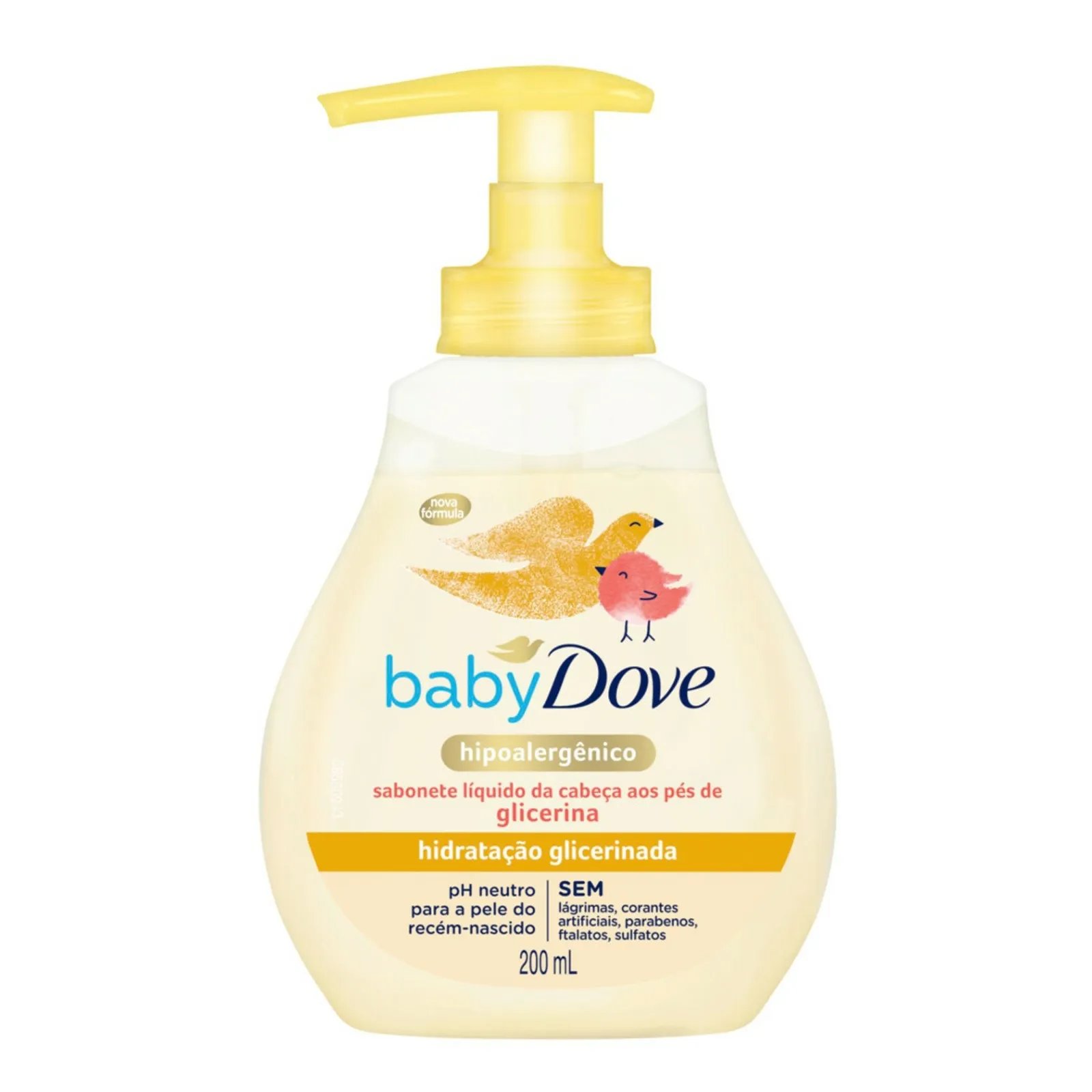 SABON LIQ DOVE BABY GLICERINADA 200ML