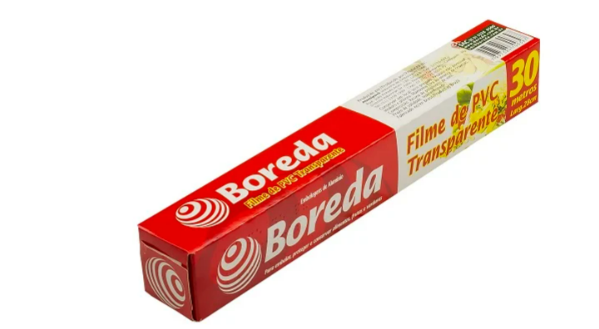 FILME PVC BOREDA 28CM 30MT CX/0012/UN