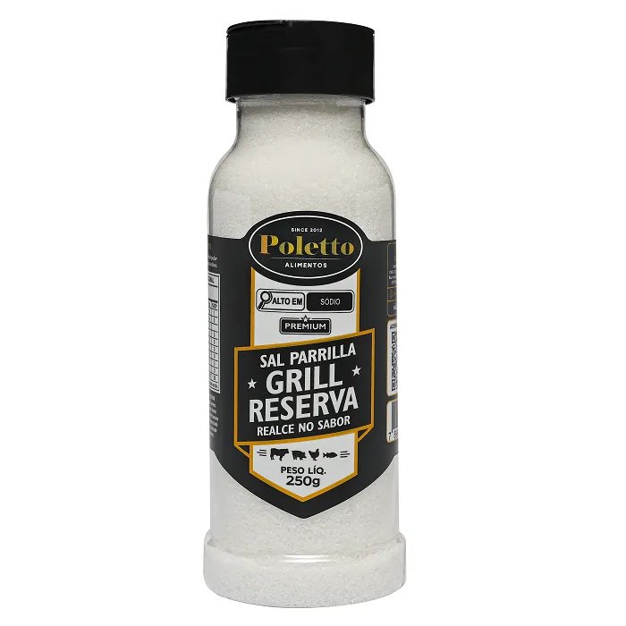 Sal de parrilla POLETTO 250g