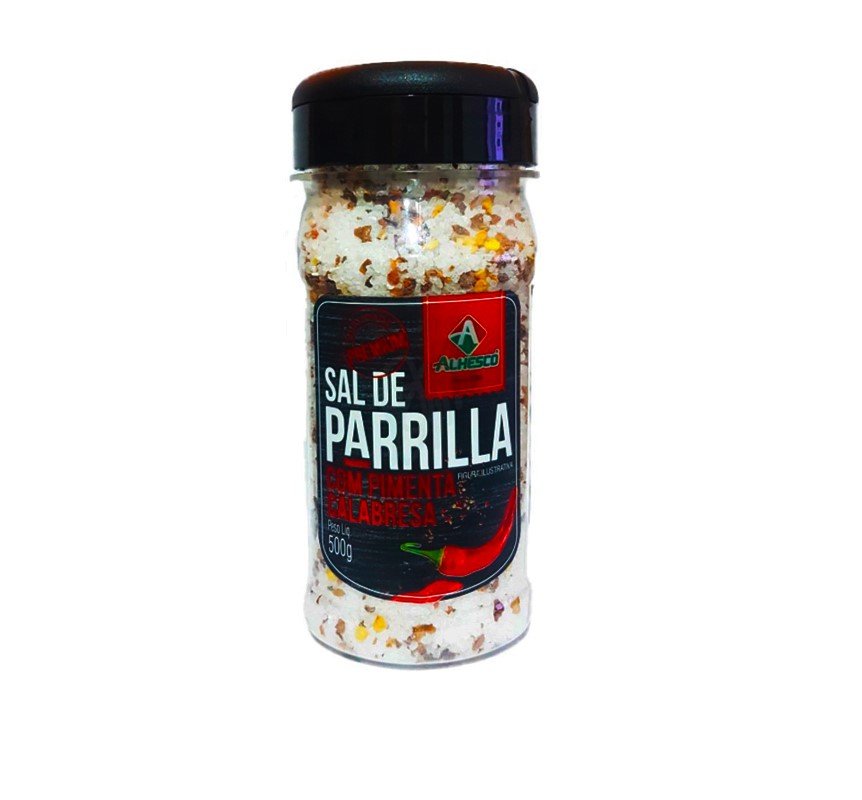 Sal de parrilla com Pimenta Calabresa ALHESCO 500g