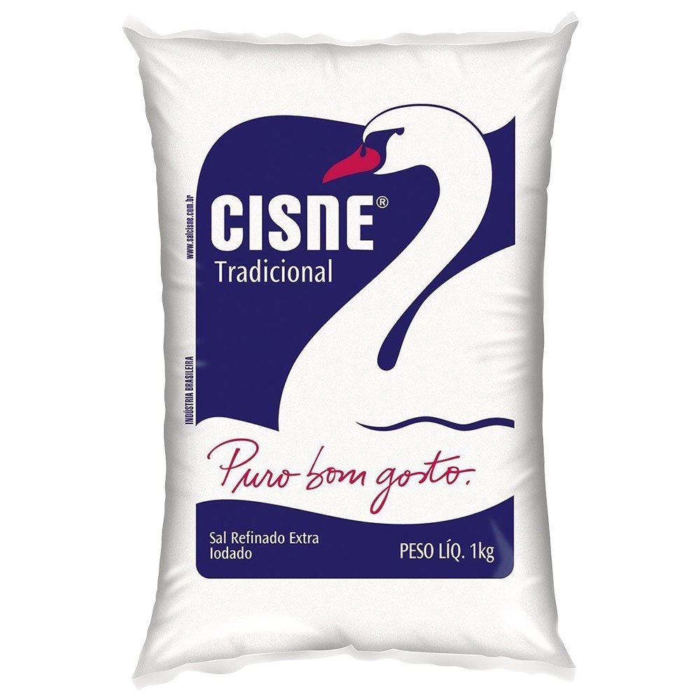 Sal refinado CISNE 1KG