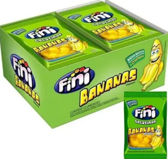 FINI BANANAS 12X80G