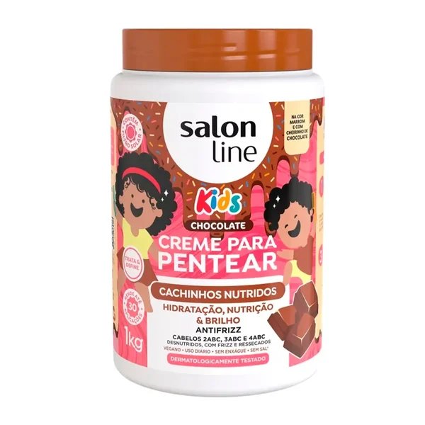 Creme de pentear SALON LINE KIDS Chocolate