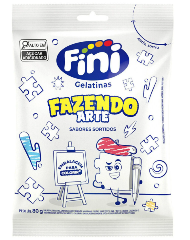 FINI FAZENDO ARTE 80G