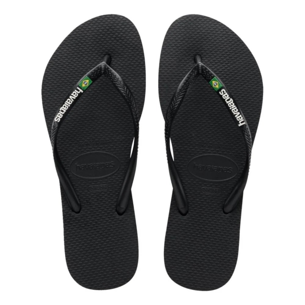 Sandália HAVAIANAS Slim Brasil preto