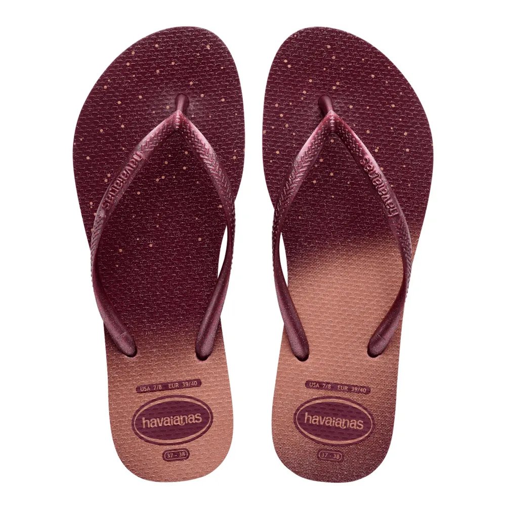 Sandália HAVAIANAS Gloss roxo