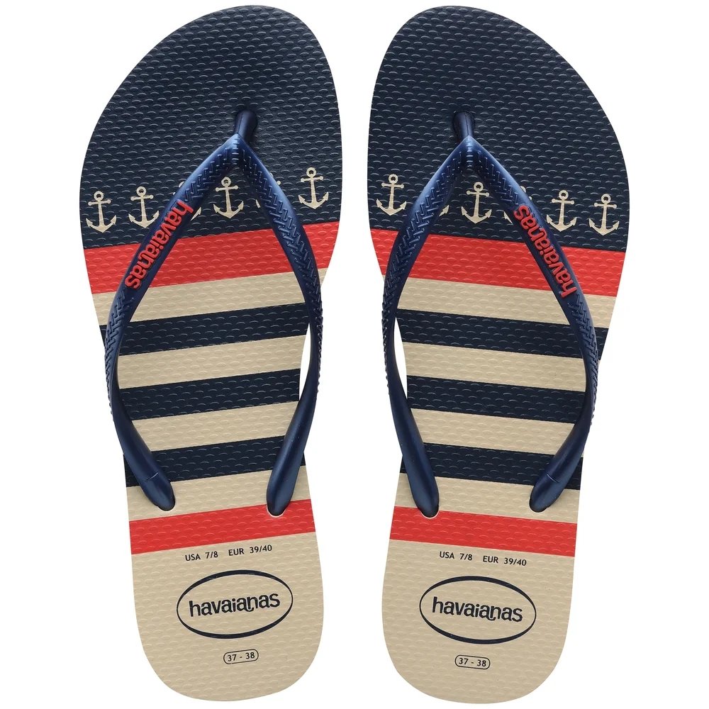 Sandália HAVAIANAS Nautical bege
