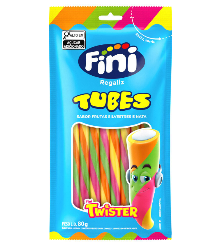 FINI TUBES TWISTER 80G