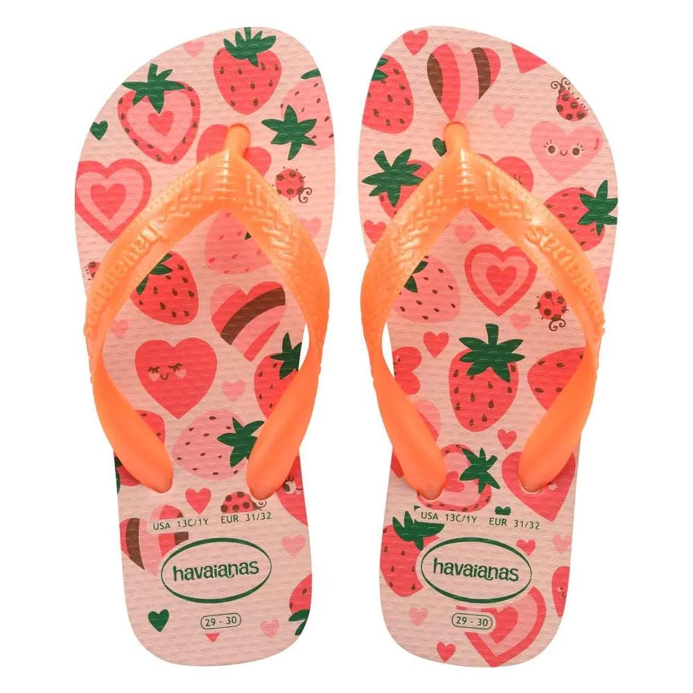 Sandália HAVAIANAS Kids Top Flores gum