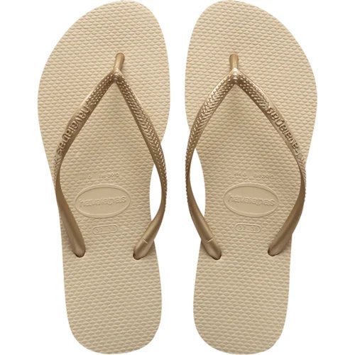 Sandália HAVAIANAS Slim areia dourada