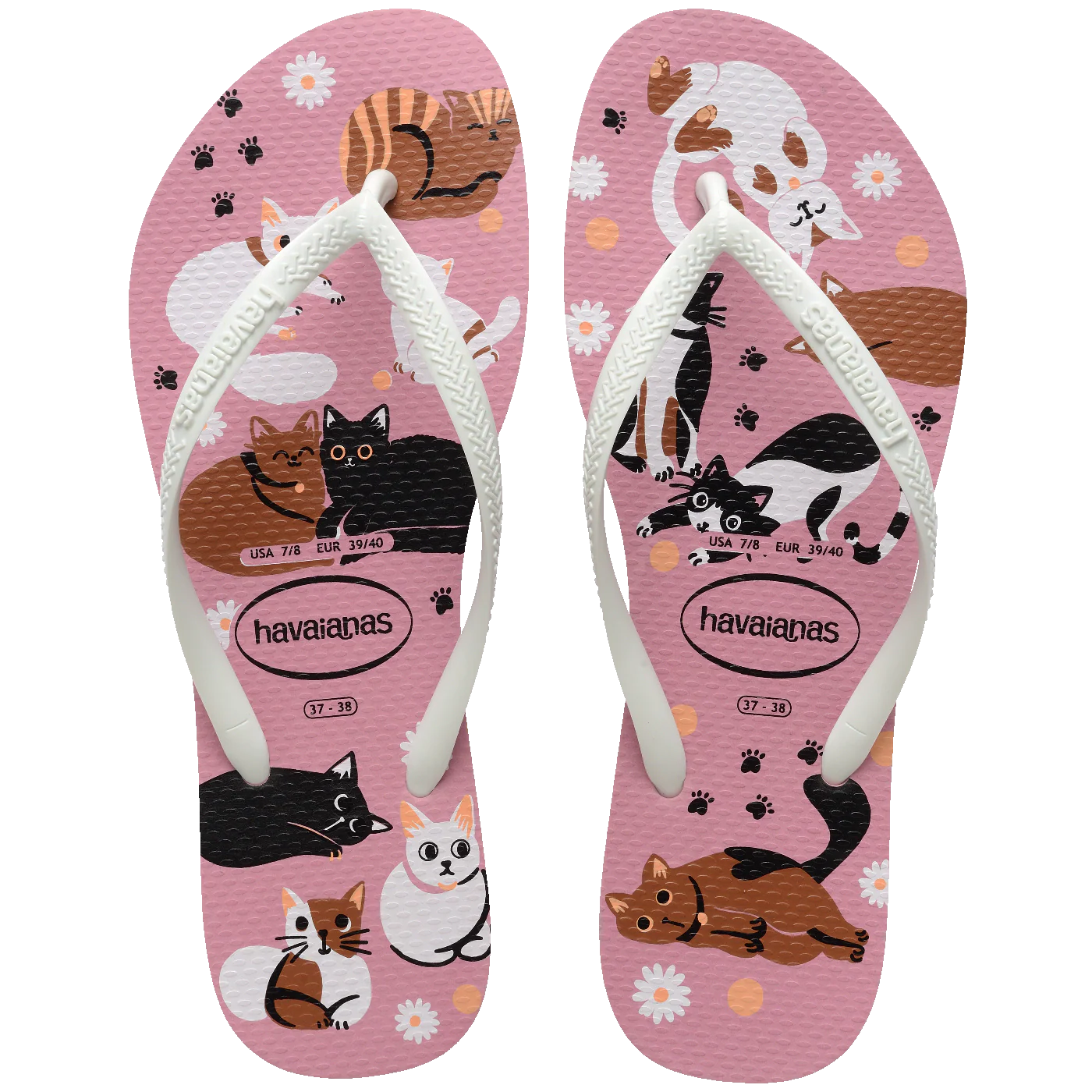 Sandália HAVAIANAS Pets rosa