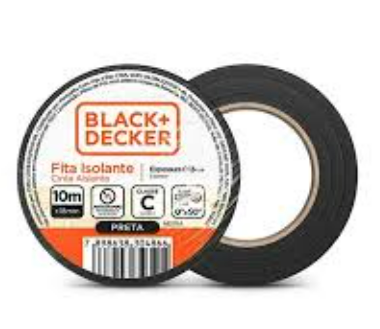 FITA ISOLANTE BLACK DECK 10M