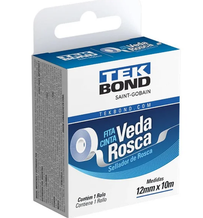 FITA VEDA ROSCA TEK BOND 10M