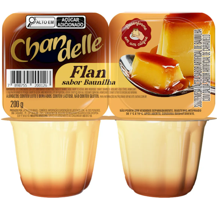 FLAN CARAMELO CHANDELLE 200G