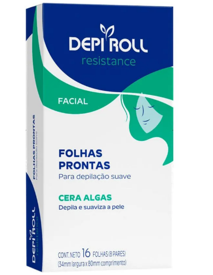 FOLHA DEPI ROLL FACIAL OLEO DE COCO 16UN