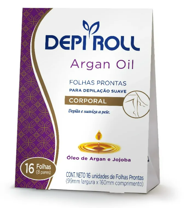 FOLHA DEPI ROLL PRONTA CORPORAL ARGAN 16UN