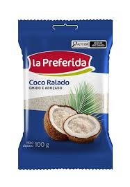 COCO RALADO LA PREFERIDA ADOÇADO 100G