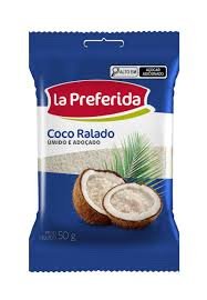 COCO RALADO LA PREFERIDA ADOÇADO 50G