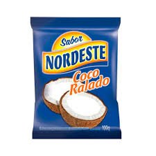 COCO RALADO SABOR NORDESTE ADOÇADO 100G