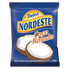 COCO RALADO SABOR NORDESTE ADOÇADO 50G