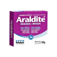 COLA ARALDITE MASSA EPOXI 50G