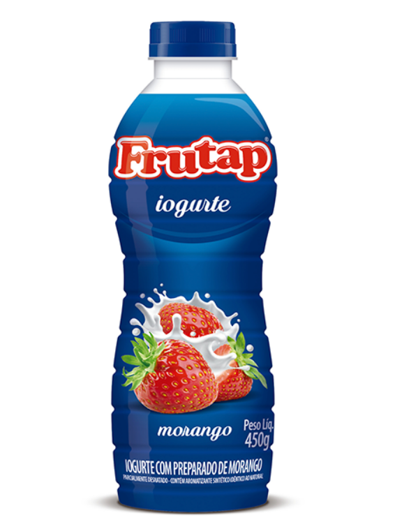 FRUTAP IOGURTE MORANGO 450G