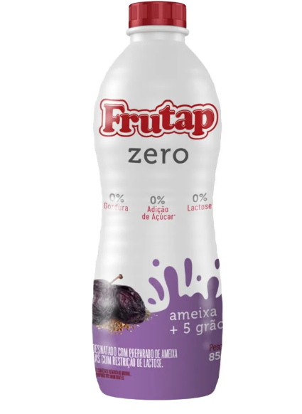 FRUTAP IOGURTE ZER0 AMEIXA 850G