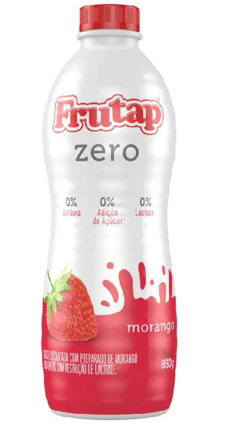 FRUTAP IOGURTE ZERO MORANGO 850G
