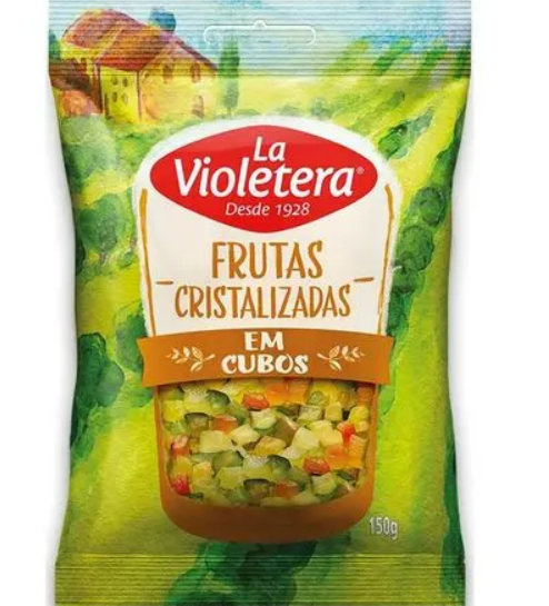 FRUTAS CRISTALIZADAS LA VIOLETERA 150G