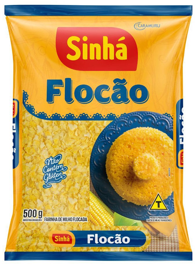 FLOCAO DE MILHO SINHA 500G