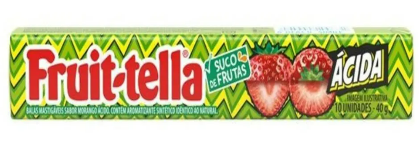 FRUITTELLA MASTIGAVEL SOUR 40G