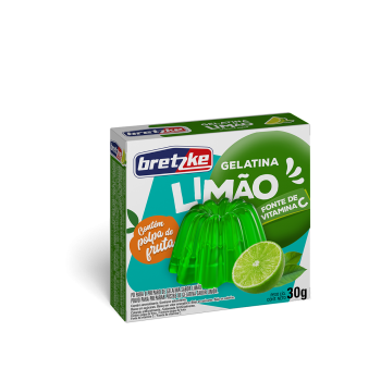 GELATINA BRETZKE 30GR LIMAO CX/0036/UN