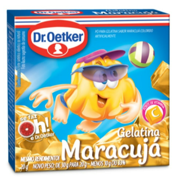 GELATINA MARACUJA DR.OETKER 20G