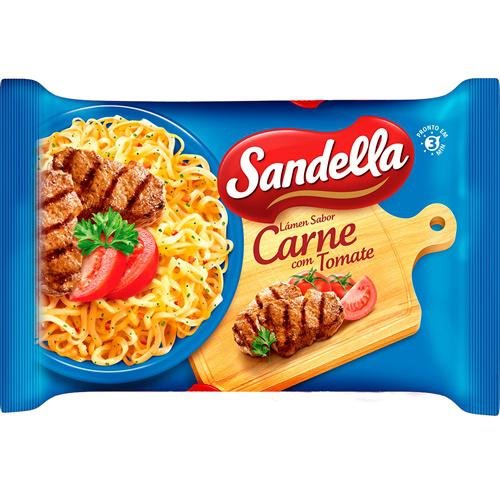 Macarrão instântaneo SANDELLA Carne com Tomate 85g