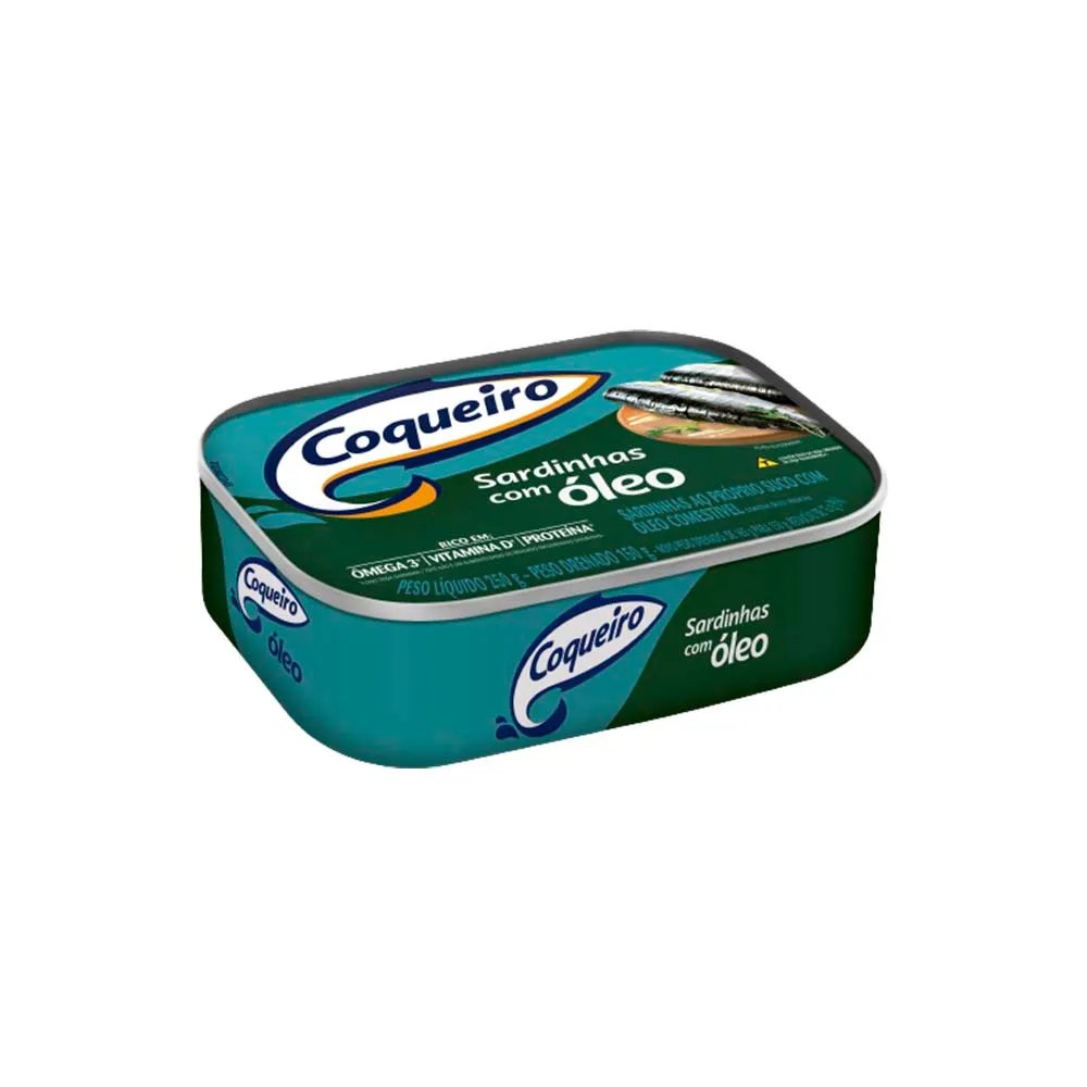 Sardinha COQUEIRO em óleo 125g