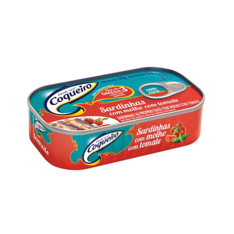 Sardinha COQUEIRO em molho de tomate 125g