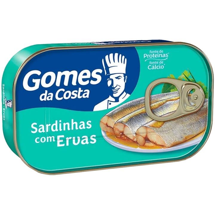 Sardinha GOMES DA COSTA com ervas 125g